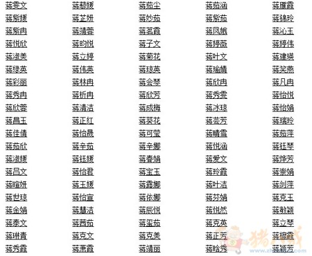 <em>蒋姓</em>宝宝<em>起名</em>-帮宝宝<em>取名</em>,<em>蒋姓女孩</em> _感人网