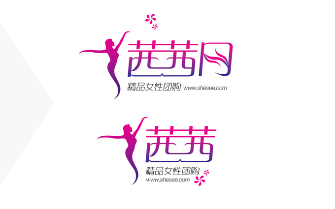 <em>女性团购网</em>站LOGO及名片设计-VI设计-猪八戒