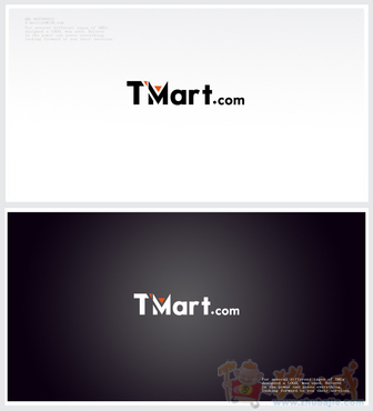 国外电子商务购物网站TMart.comLOGO设计