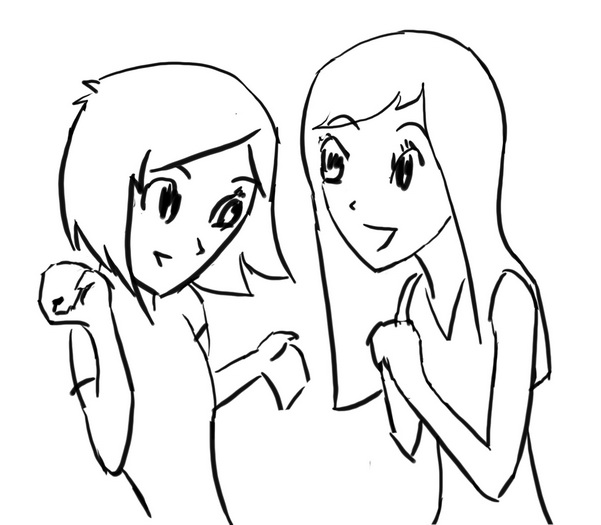 两个<em>女生</em>图象的<em>简笔画</em>_zcfaaagggl_12648310