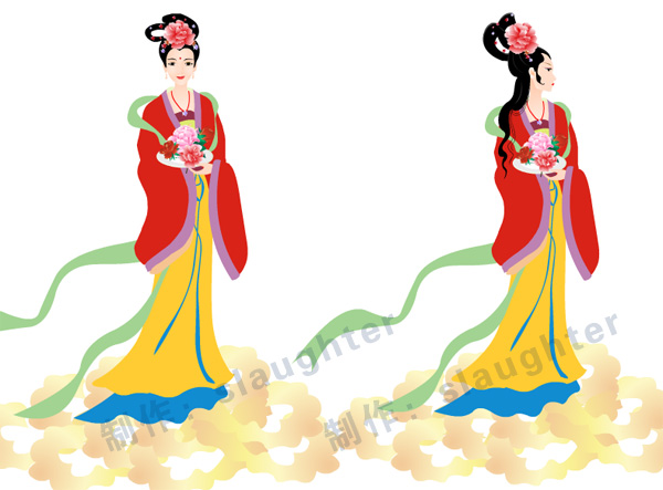 征求卡通人物设计_<em>天女散花-动画</em>FLASH-猪八