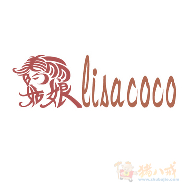 logo设计,店名"lisacoco"