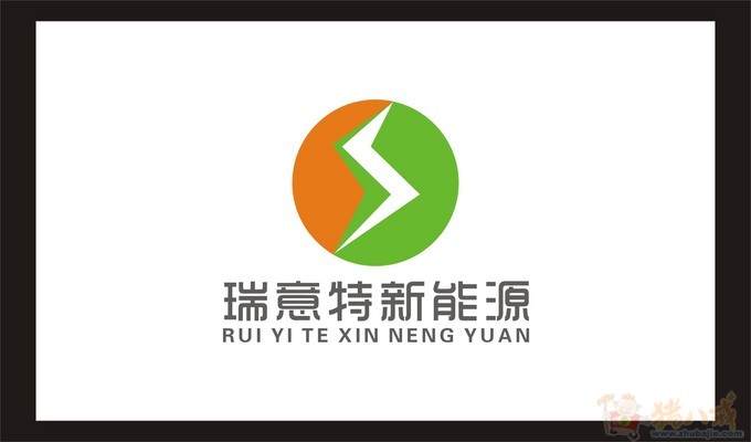 新能源科技公司logo设计 平面创意 投标-猪八戒网