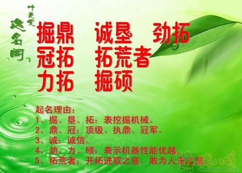 加急,最迟两天,工程机械公司起名 - 公司起名 -