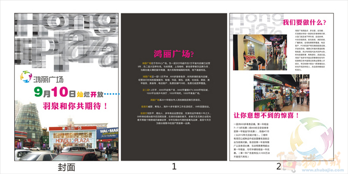 dm海报 (a4,3折页) 排版(相对简单) 我爱向日葵43 投标-猪八戒网图片