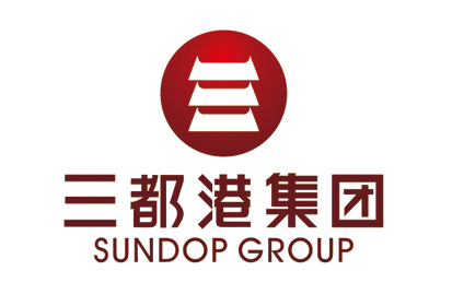 三都港集团公司logo及名片设计