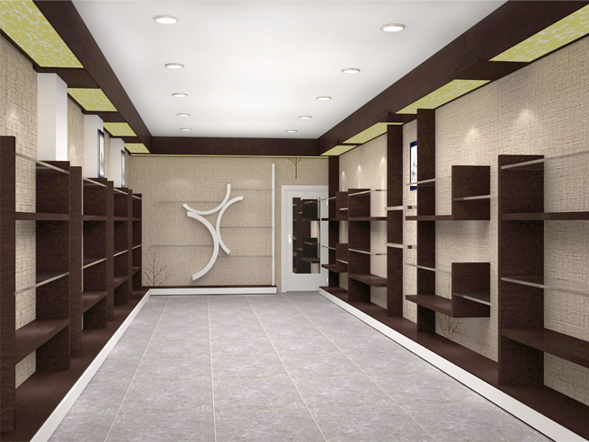 简单任务,一个<em>女鞋</em>店翻新,货架和门头框架都有