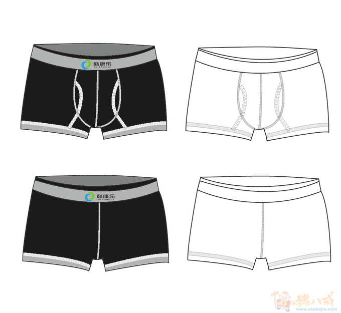 21080588号交稿-任务:男士<em>内裤款式</em>设计 -猪八