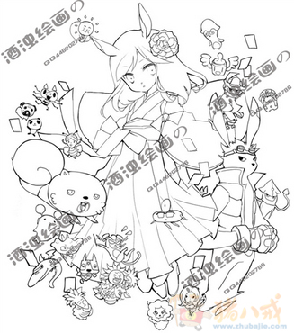 <em>根据照片画漫画</em>-猪八戒网