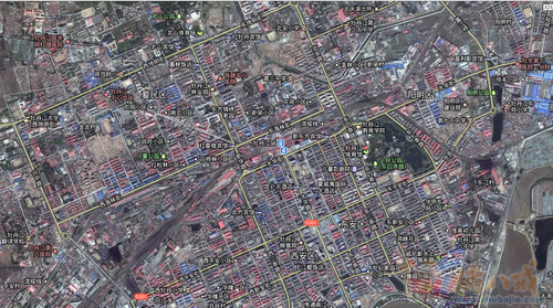 黑龙江省牡丹江市区地图