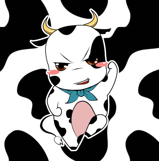 平面设计一个可爱卡通动物,主题为功夫小奶牛 hikariakira 投标-猪