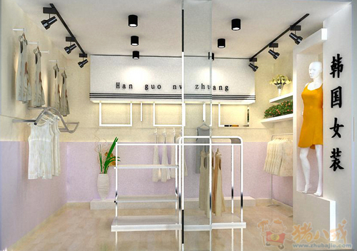 10平女装店装修风格,10平米服装店如何布置 商城10平米女装店寻装修设计 *加急4天定稿!