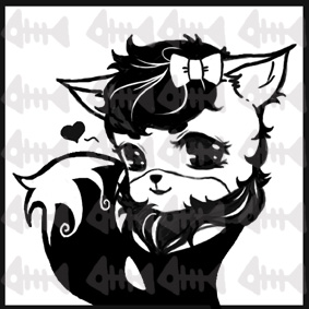 帮忙画一个可爱的女生的卡通狐狸头像 水心有鱼 投标-猪八戒网