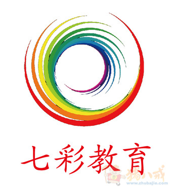 七彩教育标志设计-logo设计-logo/vi设计 -猪八戒网