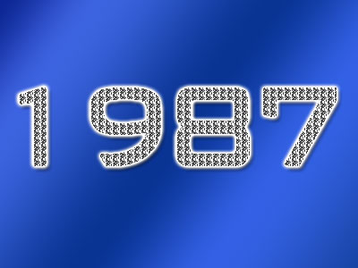 我想把1987这个数字设计成logo 邓珞珞 投标-猪八戒网