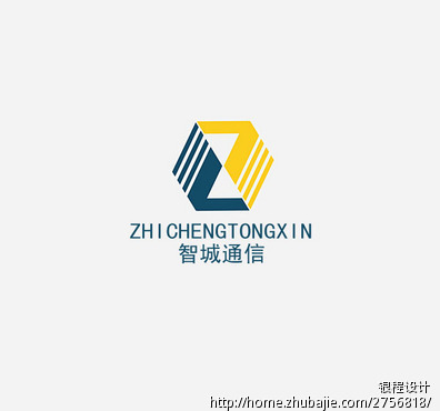 信息咨询公司logo和名片设计