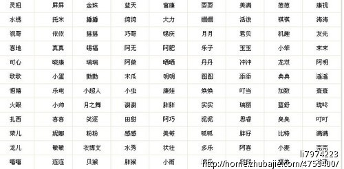 <em>曹姓女宝宝取名</em> - 宝宝起名 - 起名取名 - 猪八戒