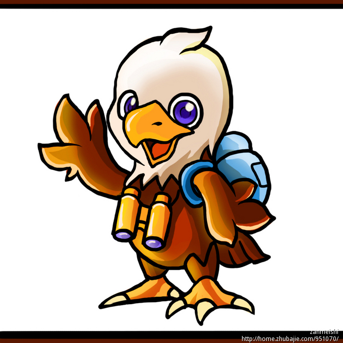 企业吉祥物鹏鹏形象设计_赞美诗手绘设计_29