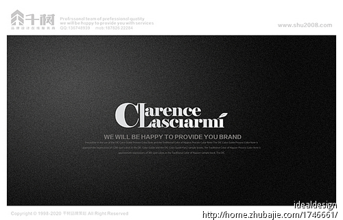 Clarence Lasciarmi <em>女装领标设计</em> - LOGO设计