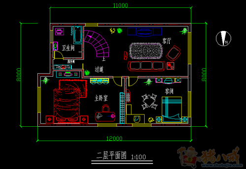 标题:农村自建房设计(布局图,施工图,水电图)