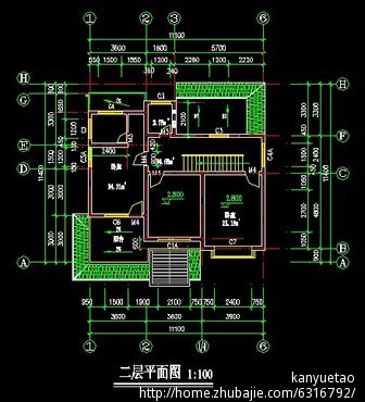 农村三间平房设计图纸展示