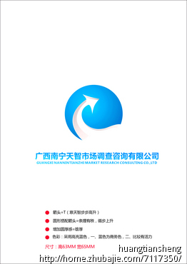 广西南宁天智市场调查咨询有限公司LOGO设计