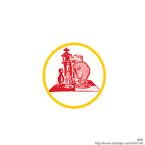 国际象棋少儿培训机构logo设计 文艺车间 投标-猪八戒网