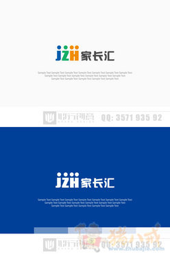 家长汇网站logo设计