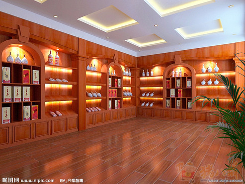 名烟名酒专卖店设计方案(效果图和施工图) 重庆龙吻装饰 投标-猪八戒