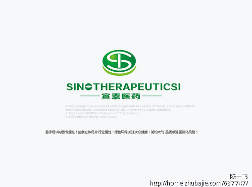 上海宣泰医药科技有限公司征集logo设计说明