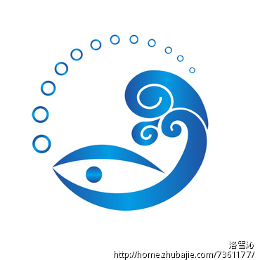 水产养殖公司图形logo设计-图标设计-logo/vi设计 -猪