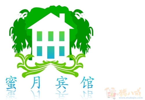 蜜月宾馆logo设计