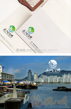 亚洲渔港logo设计