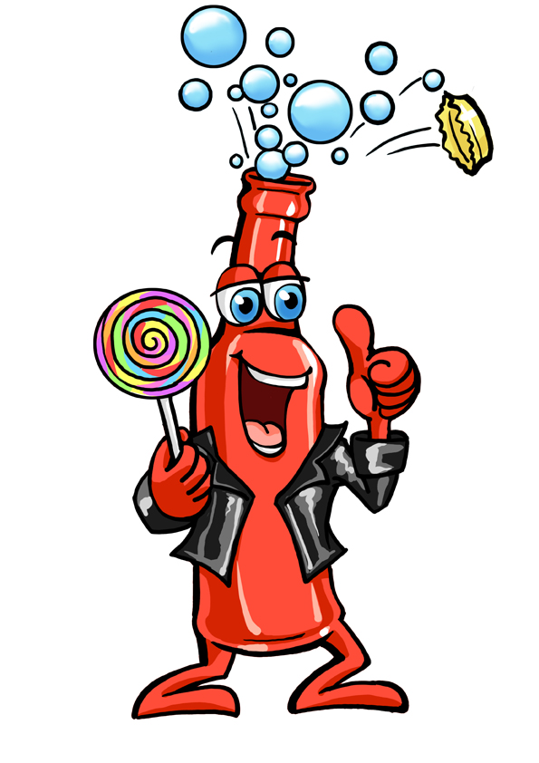 卡通设计,设计一个卡通瓶子人物,4天内选稿