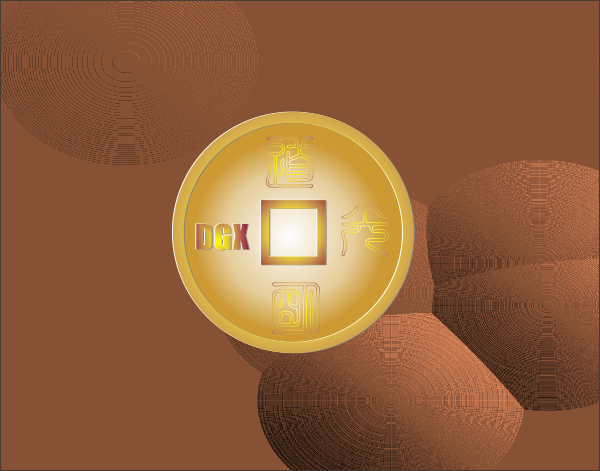 铜钱logo设计第19886696号稿件