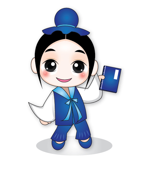 "小书童"卡通形象设计 miyako_弥 投标-猪八戒网