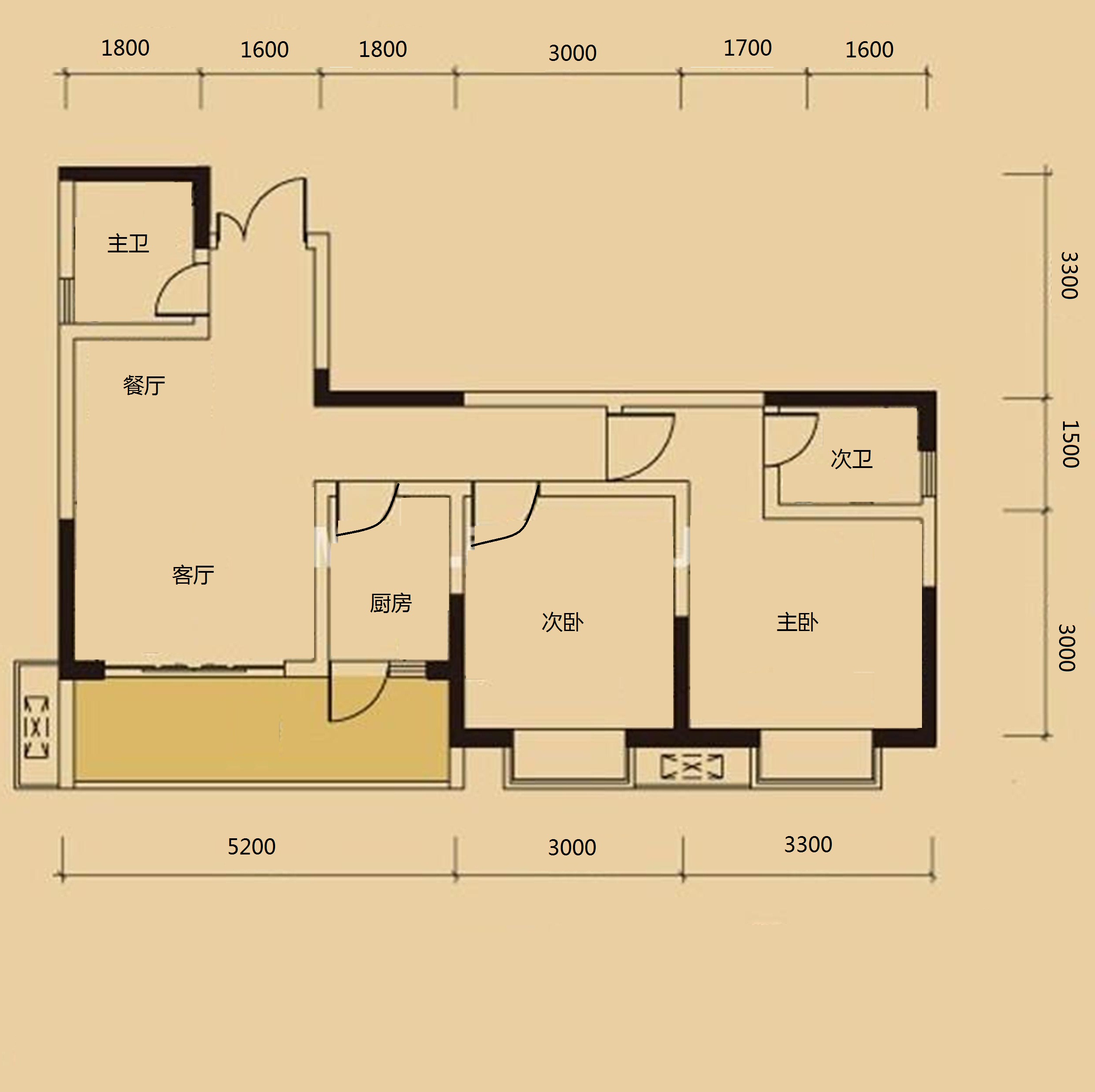 60m2小户型装修设计